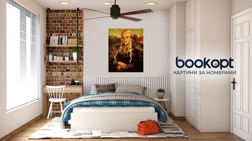 Картина по номерах Bookopt Моя королева 40х50 (ВК2120) 1011229 фото